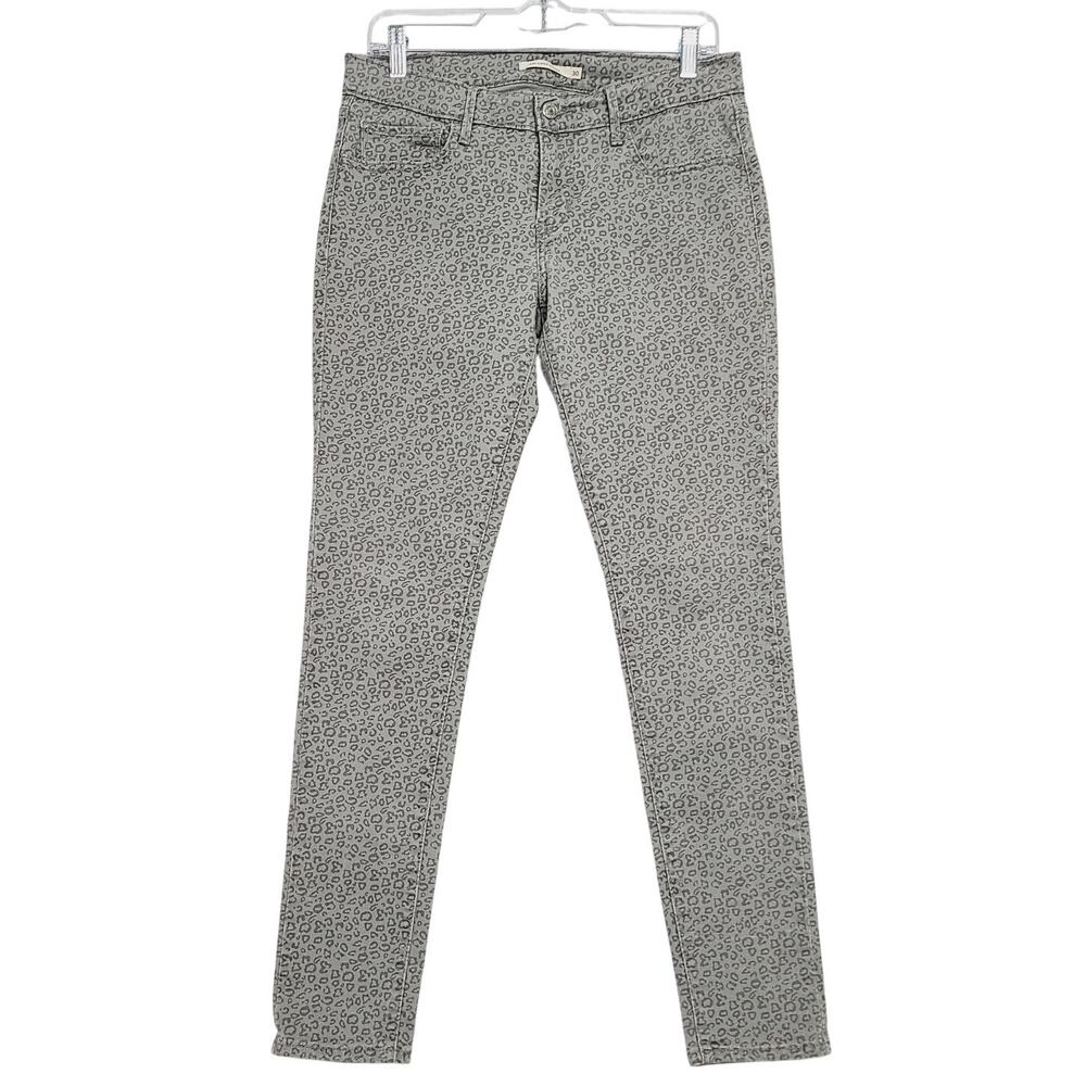 Levi Strauss & Co 710 Super Skinny Mid-rise, Stretch Jean Size 30